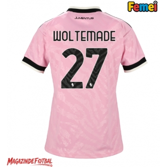 Juventus Nick Woltemade #27 Tricou Fotbal Replică 2026-27 Femei Deplasare